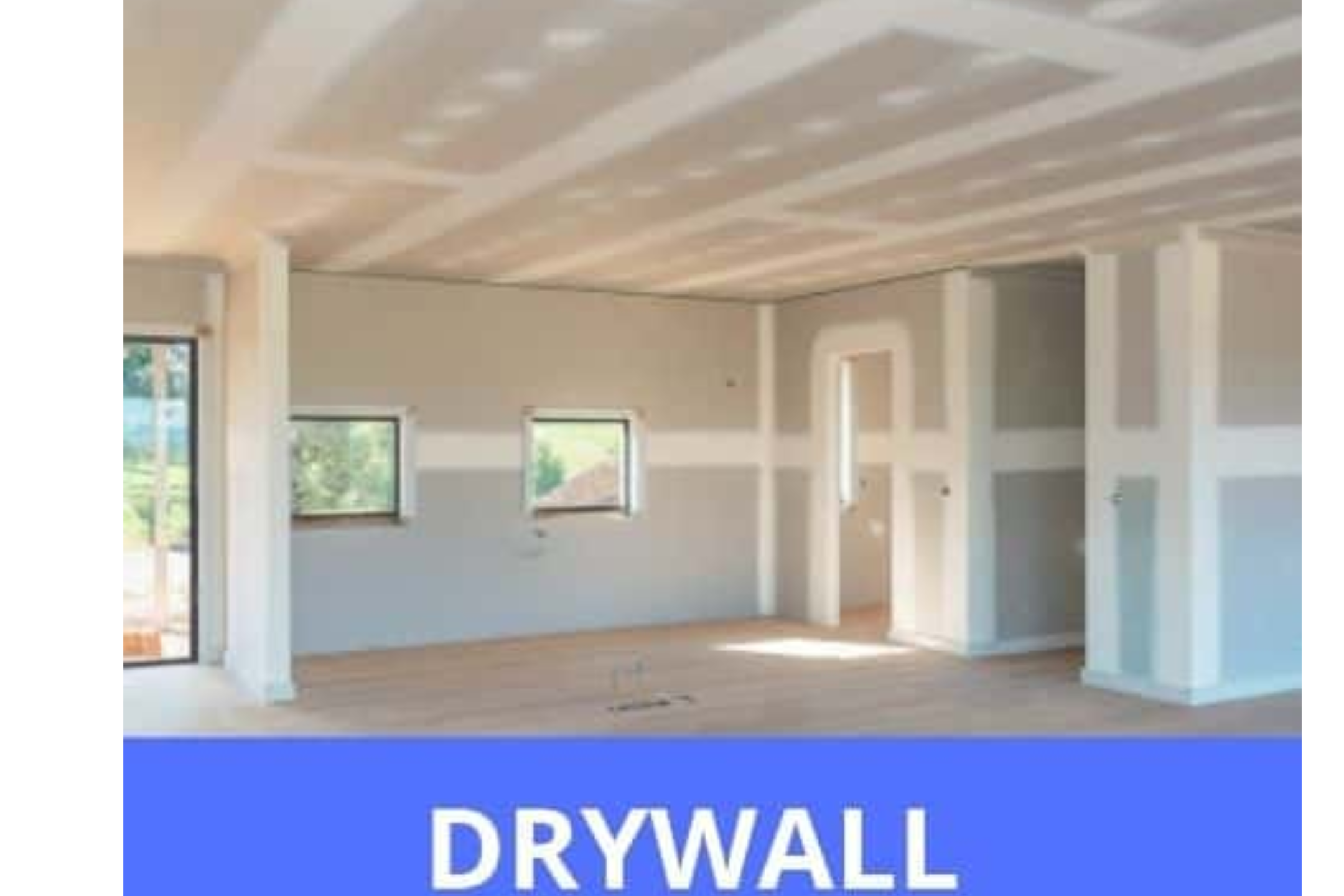 Forro Drywall em Ambiente Amplo