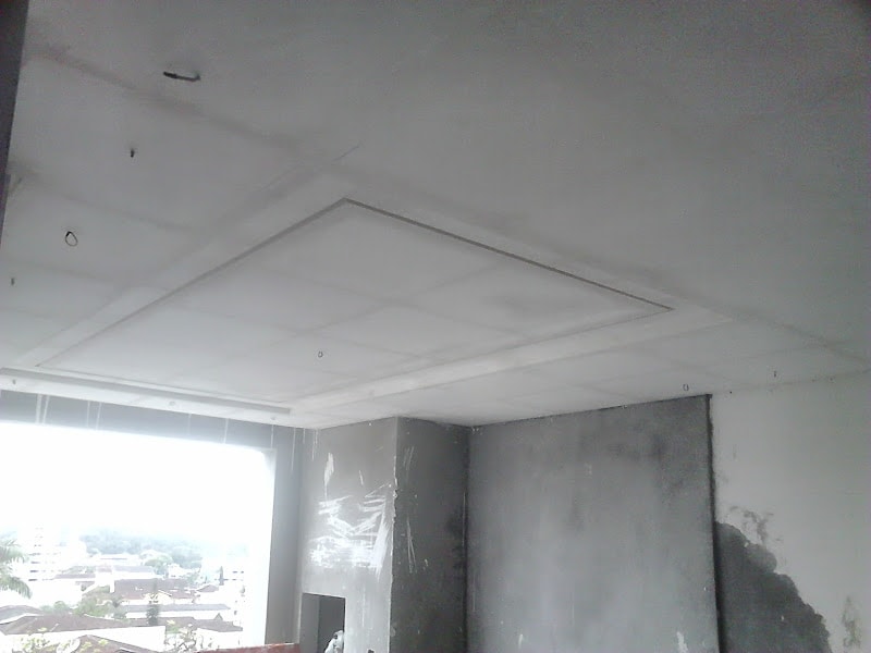 Forro em Drywall — Execução