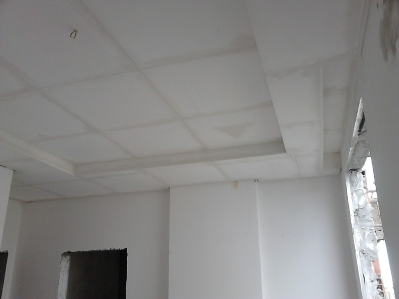 Forro Drywall Quadriculado