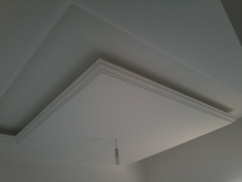 Rebaixamento com Moldura em Sala